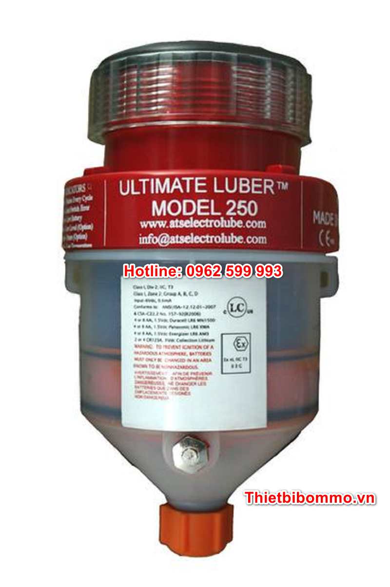 THIẾT BỊ BƠM MỠ TỰ ĐỘNG ULTIMATE LUBER 250ml