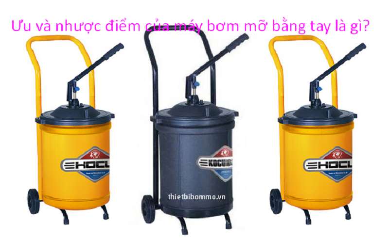 Ưu Điểm Nổi Bật của Máy Bơm Mỡ Tay