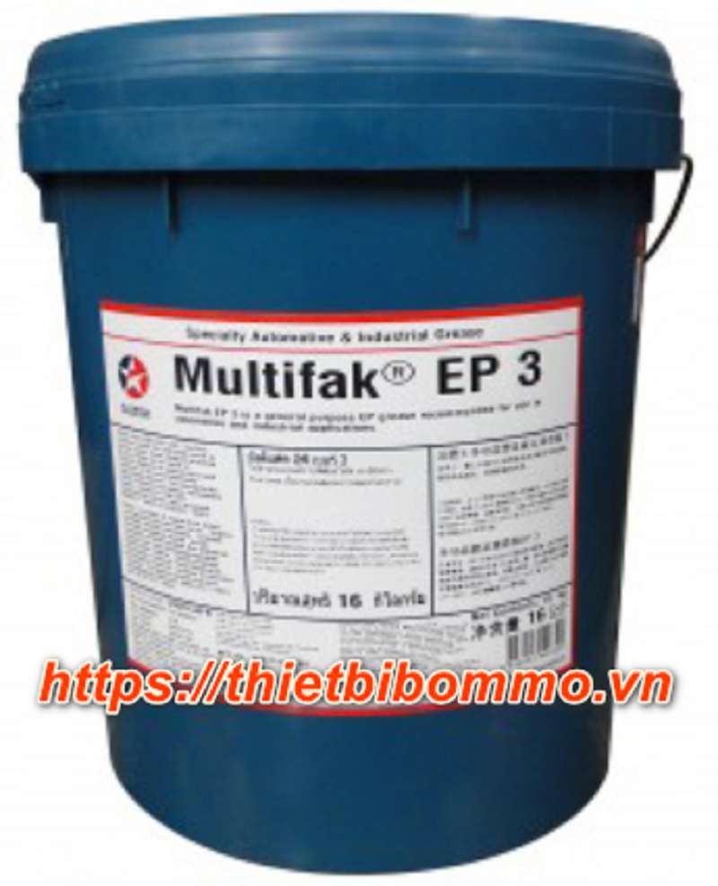 Mỡ bôi trơn Caltex Multifak EP 3 và 4 lưu ý bạn cần biết khi mua
