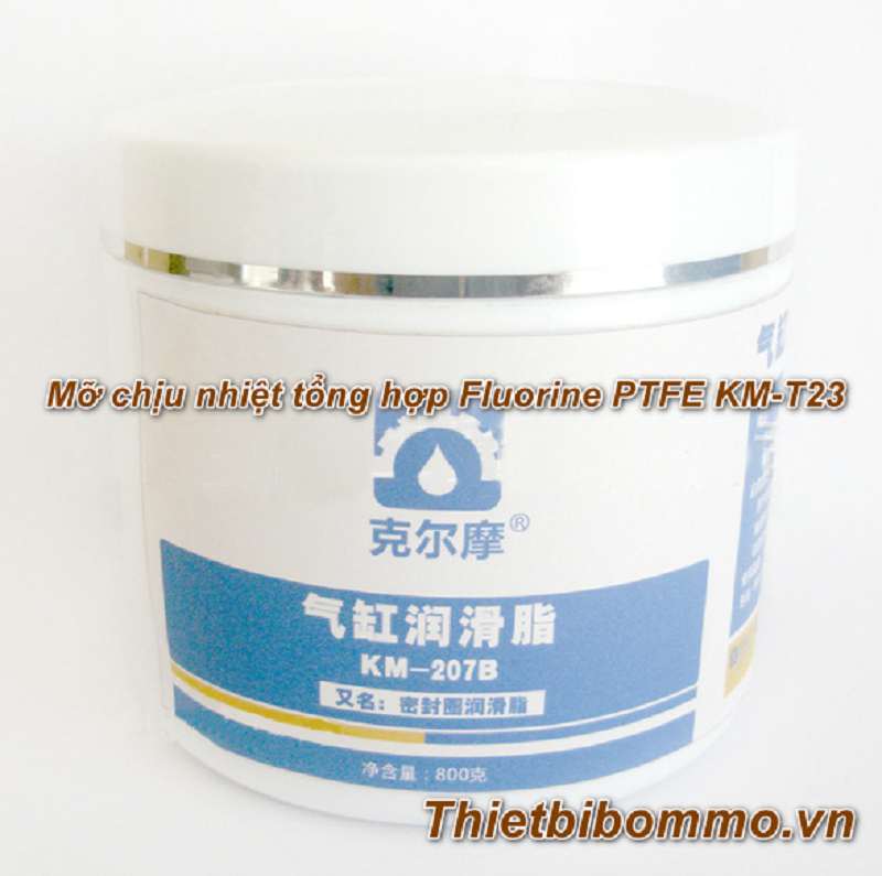 Ưu điểm nổi bật của Mỡ chịu nhiệt tổng hợp Fluorine PTFE KM-T23
