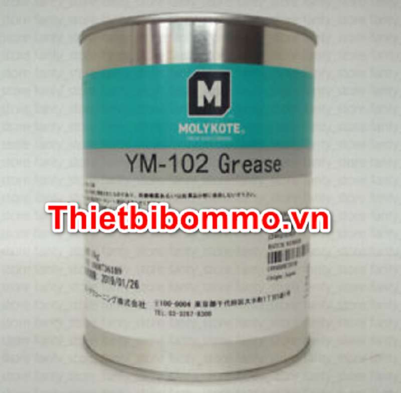Cách chọn mỡ Molykote YM-102 mới nhất 2019