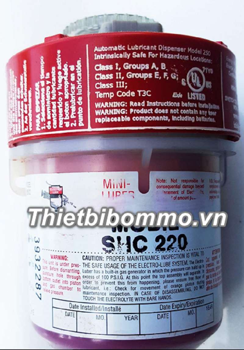 Máy bơm mỡ tự động dùng cho ngành sản xuất bao bì đóng gói