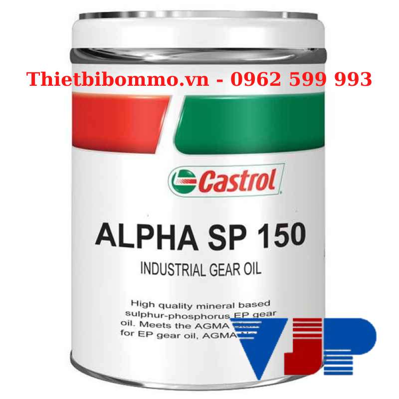 Dầu bánh răng công nghiệp Castrol Alpha SP 150 rẻ nhất