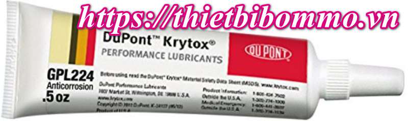 4 Cách sử dụng mỡ chịu nhiệt KRYTOX GPL 224 chuẩn nhất