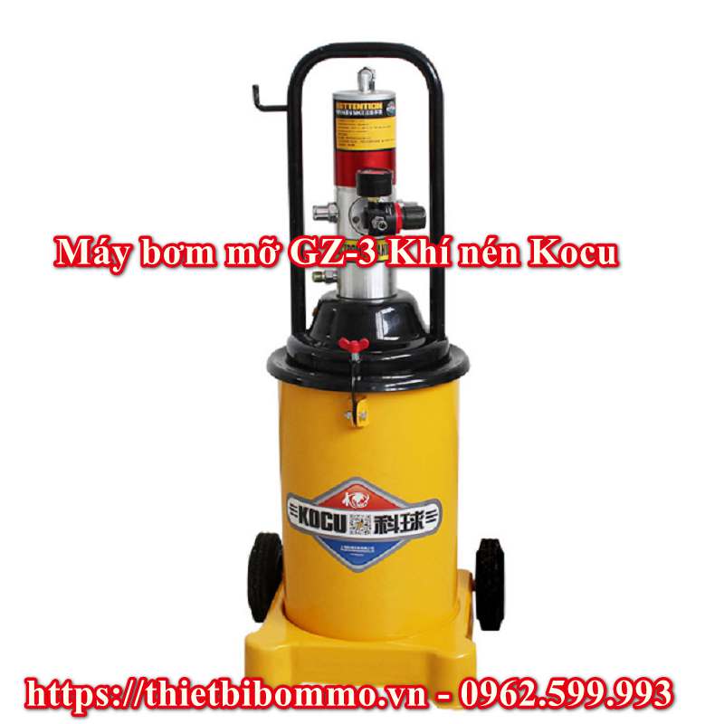 Hướng dẫn chi tiết cách sử dụng máy bơm mỡ Gz-3