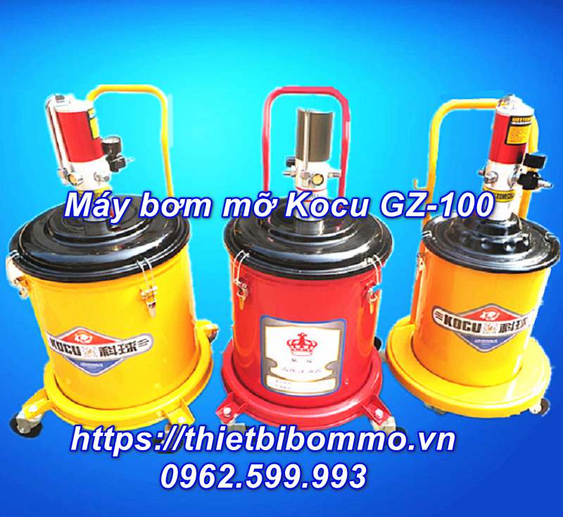 Bật mí 5 Ưu điểm nổi bật của máy bơm mỡ Kocu Gz-100
