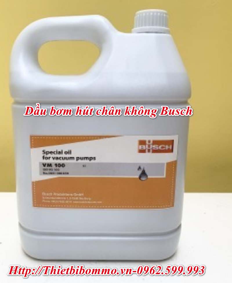 Mua Dầu Bơm Hút Chân không Busch chính hãng ở đâu uy tín nhất