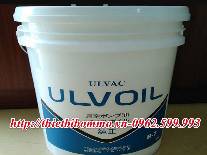 Dầu chân không Ulvac R-7 với 4 Ưu điểm nổi bật