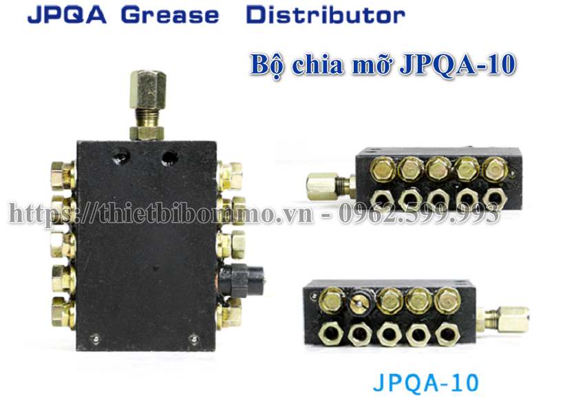 Bộ chia mỡ JPQA-10-Dành cho hệ thống bôi trơn lũy tiến mỡ tự động