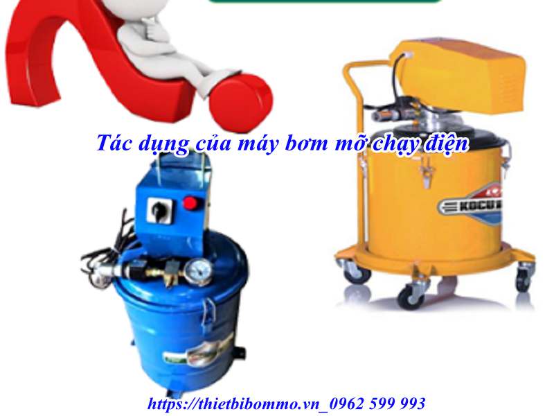 Cách hướng dẫn sử dụng máy bơm mỡ chạy điện chuẩn xác