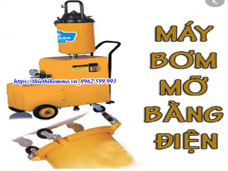 Máy bơm mỡ bằng điện-Sự lựa chọn của khách hàng thông thái