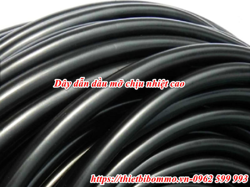 Dây dẫn dầu mỡ chịu áp lực chịu nhiệt dùng cho máy bơm dầu bôi trơn