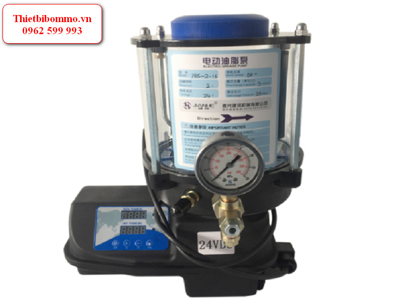 Máy bơm mỡ bôi trơn tự động DBS Electric thông minh đa năng