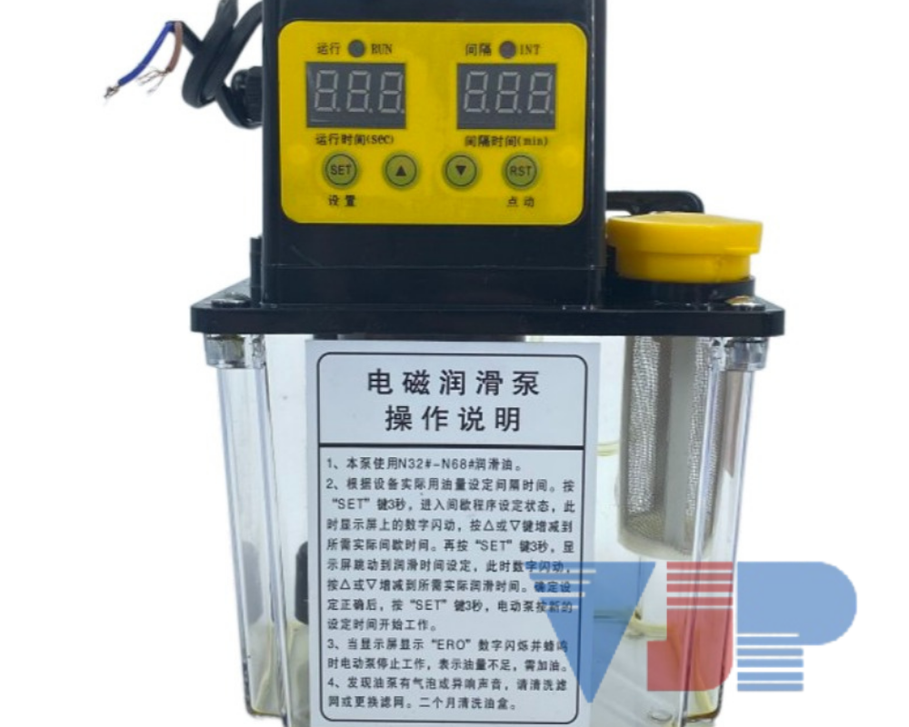 Máy bơm dầu DCR-50 sử dụng nam châm điện làm năng lượng.