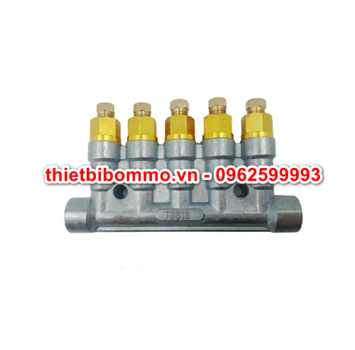 Bộ Chia Dầu 5 Đầu Ra T8618