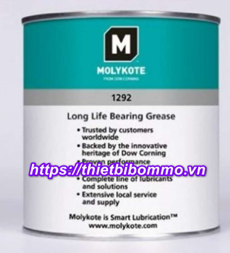 Mỡ chịu nhiệt Molykote 1292 sản phẩm dành riêng cho vòng bi kéo dài