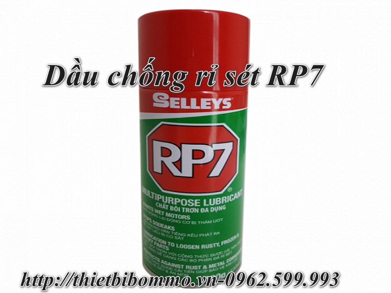 4 Công dụng của dầu chống rỉ sét RP7 bạn nên biết