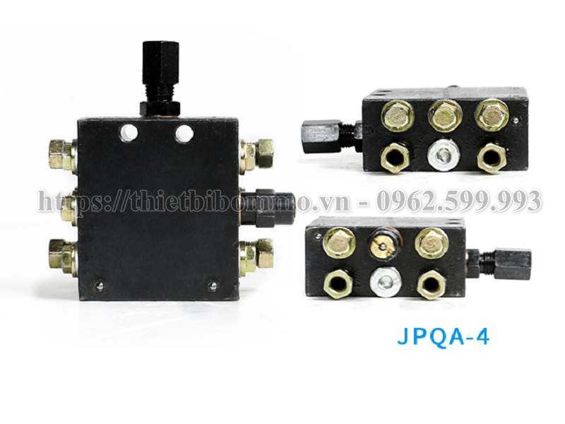 Bộ chia mỡ JPQA-4 -Thiết bị hiện đại dành cho hệ thống bôi trơn mỡ điện