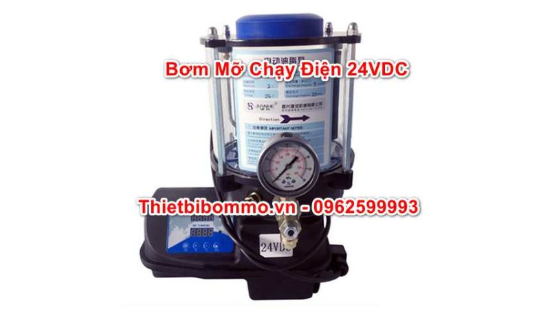 bơm mỡ điện 24V 