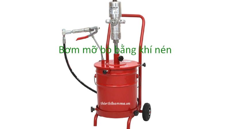 Máy bơm mỡ bò bằng khí nén