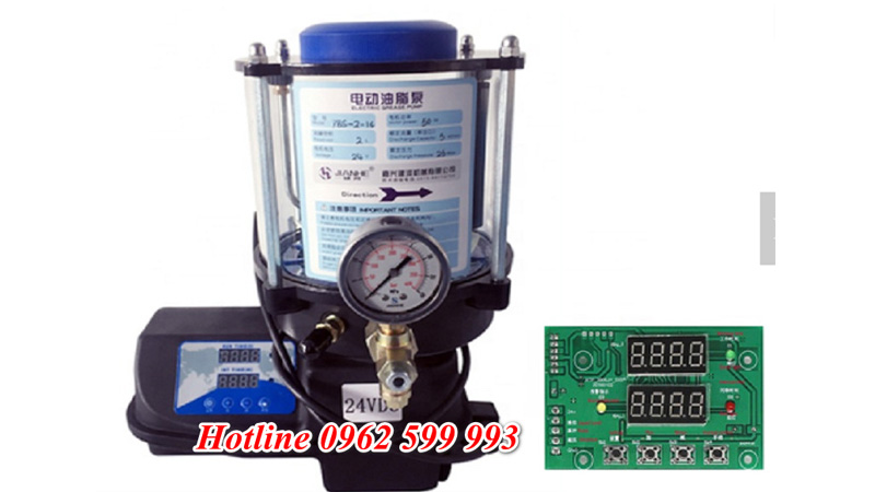 Bơm mỡ điện 24V