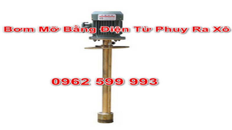 Ứng dụng máy bơm mỡ dầu từ thùng phuy